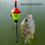 5/10pcs Automatic Fishing Float Kits With Night Light,Professional Durable Fish Tackle Portable Fishing Float Bobber Buoy Tools