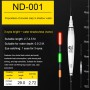 Smart Fishing Float Bite Alarm Fish Bite Bait LED Light Color Change Automatic Night Electronic Changing Buoy winter fishing