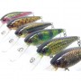 wLure6 Lures in One Box 8g 8cm 3 Meters Depth Nature Color Transfer Wide Wobble with Deep Diving Carp Fishing HC549KB