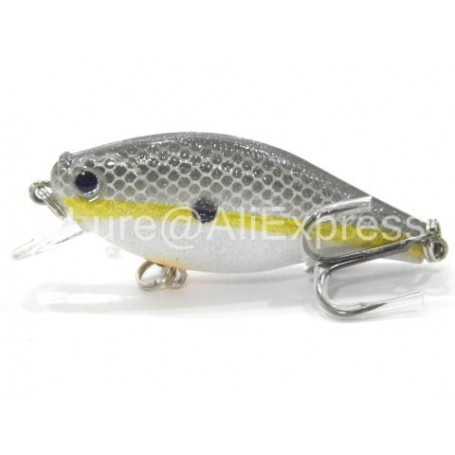 wLure 6.5cm 7.4g Flat Body Wide Wobbler Musky Bait Floating Tank Tested Hard Bait Variant Colors Fishing Lure C547