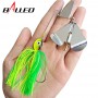 Balleo 14.7G/ Spinner bait Bass jig Weedless fishing lure Buzzbait wobbler chatterbait  for bass pike walleye fish Tackle