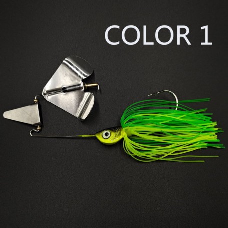Balleo 14.7G/ Spinner bait Bass jig Weedless fishing lure Buzzbait wobbler chatterbait  for bass pike walleye fish Tackle