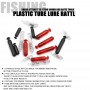 10PCS Plastic Fishing Sound Bar Fishing Lure Baits Rattles Insert Tube for Soft Worm Jig Fishing Lure Fly Tie Tying Baits Making