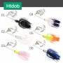 Buzz Bait Skirt Fishing Lures Spoon Spinnerbait Topwater Buzzbait Skirts Lure for Pike Snakehead Bass Fishing Tackle Metal Jig