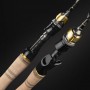 KastKing Valiant Eagle Ultralight Bait Finesse Spinning Casting Fishing Rod 1.43-1.68m with 30T Carbon Fiber for Stream Fishing
