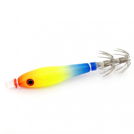 2Pcs/set Luminous Shrimp Fishing Bait Luminous Squid Jig With Hooks Fluorescent Simulation Fishing Lure Fishing Accessories Tack