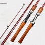Brand New Portable 1.8M Carbon Fiber Spinning Casting Telescopic Fishing Rod for Lake River Fishing