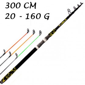 Zuryp Telescopic Carbon Spinning Fishing Rod/Reel Combo Set 2.1m