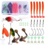 Sougayilang Portable Travel Fishing Combo 1.8-2.4m Casting Fishing Rod and 12+1BB Reel Combo Fishing Line Lures Bag Accessories
