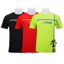 New Arrival Stiga Table Tennis Clothes Sportswear Quick Dry Short Sleeve Men Women Ping Pong Shirt Badminton Sport Jerseys