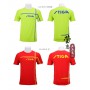 New Arrival Stiga Table Tennis Clothes Sportswear Quick Dry Short Sleeve Men Women Ping Pong Shirt Badminton Sport Jerseys