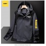 Jacket  for Rider fox Men Hooded Waterproof Jackets Hiking Coats With Hood Men Lightweight Windbreaker Jacket 2022 RT