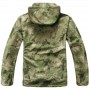 Hiking Jackets Outdoor Softshell Windbreaker Waterproof Camouflage Flight Military Tactical Hooded Fleece Rain Jacket + Pants