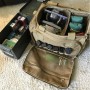Tactical Training Bag Molle System Hunting Accessory 600D Waterproof Gun Shooting Range Bag Camping Tool Shoulder Pack Sniper