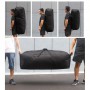 150L 100L 55L Gym Bag Outdoor Men's Black Large Capacity Duffle Travel Fitness Weekend Overnight Waterproof Sport Bags  X411D