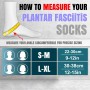 GOMOREON 1Pair Ankle Brace Plantar Fasciitis Socks Women Socks for Women Neuropathy Compression Ankle Socks Arch Support Socks