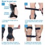 Knee Protection Booster Power Support Knee Pads Powerful Rebound Spring Force Sports Reduces Soreness Old Cold Leg Protection