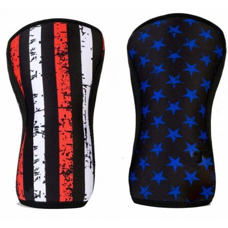 Knee Sleeves for Weightlifting (1 Pair) Premium Support & Compression - Powerlifting & Crossfit - 7mm Neoprene Sleeve