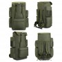 130L Large Camping Backpack Travel Bag Outdoor Luggage Bags Hiking Trekking For Men Molitary Tactical Army Shoulder Bag XA202+A