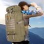 100L Large Capacity Outdoor Tactical Backpack Mountaineering  Camping Hiking Military Molle Water-repellent Tactical Bag
