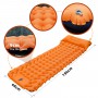 New Ultralight Camping Sleeping Mat Self Inflatable Outdoor Extra Wide Sleeping Pad Nylon TUP Protable Air Mattress Bed Hiking