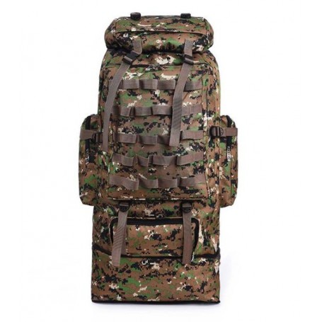 100L Large Capacity Outdoor Tactical Backpack Mountaineering  Camping Hiking Military Molle Water-repellent Tactical Bag