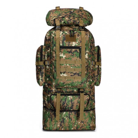 100L Military Tactical Backpack Army Bag Hiking Outdoor Men Rucksack Camping Climbing Trekking Mountain Sports Bags  XA106Y