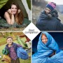 New Outdoors Camping Sleeping Bag Lightweight 4 Season Keep Warm Envelope Backpacking Sleeping Bag for Outdoor Traveling Hiking