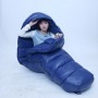Mountaindream outdoor adult warm white goose down super light camping trip hiking with mummy down sleeping bag