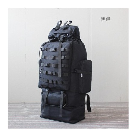 100L Outdoor Camouflage Military Tactical Backpack Waterproof Tear-resistant Nylon Climbing Bags Camping Travel Luggage Rucksack