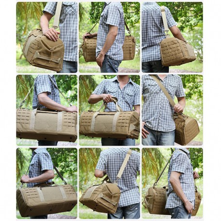 Large Capacity Tactic Military Shoulder Bag Molle Sports Bag Outdoor Hunting Camp Bags Travel Army Hike Bag for Men Women