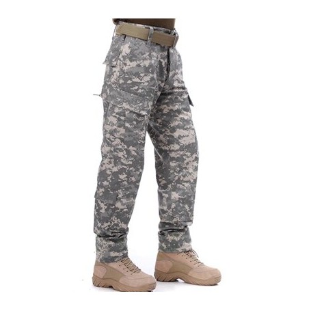 Men's Tactical Pants Lightweight Camouflage Assault Cargo Multi-Pocket Military Tactical Jungle Digital Camo Pants
