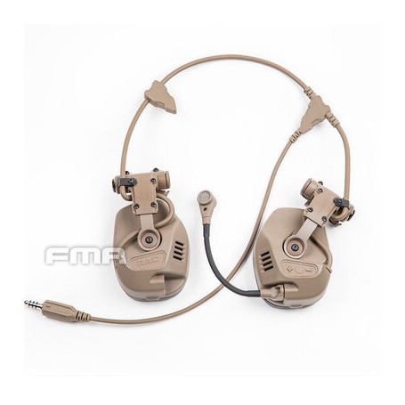 FCS&  FMA Headset  Hunting Tactical  Noise Reduction Communication Headset + PTT
