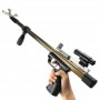 Lengthened 127cm Slingshot Telescopic Straight rod Slingshot Laser Catapult Outdoor Hunting Accessories