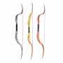 25 LBS Traditional Bow 3 Colors Split Nano Resin Handmade Bow Recurve Bow for Outdoor Sport Archery Shooting Hunting
