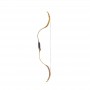 25 LBS Traditional Bow 3 Colors Split Nano Resin Handmade Bow Recurve Bow for Outdoor Sport Archery Shooting Hunting