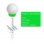 GvOvLvF Golf Tee With Package 세트가 달린 골프 좌석 Red Orange Green Blue Internet Celebrity Plastice Tee For Golfer Gift Height Adjusted