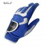 GVOVLVF Men's Golf Glove One Pc Pair 2 Color Options Improved Grip System Cool Comfortable Blue White color left right hand NEW