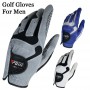1pc Golf Gloves For men Blue White Grey 3 colours Breathable Fabric antislip sports Gloves For men's husband Gift Professional
