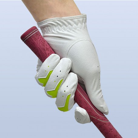 High-performance Women Ladies Golf Single Glove Right / Left Hand Pro Soft Breathable Microfiber PU Sweat Absorbent Glove