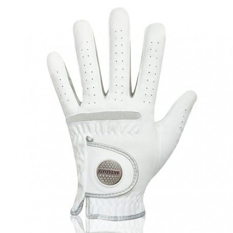 1pc Golf Left Hand Stable Grip Gloves, Micro Soft Fabric Breathable, Long Lasting Durable,with Magnetic, Marker Replaceable