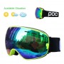 Double layers anti-fog Ski Goggles Snowmobile mask skiing glasses snowboard men women googles