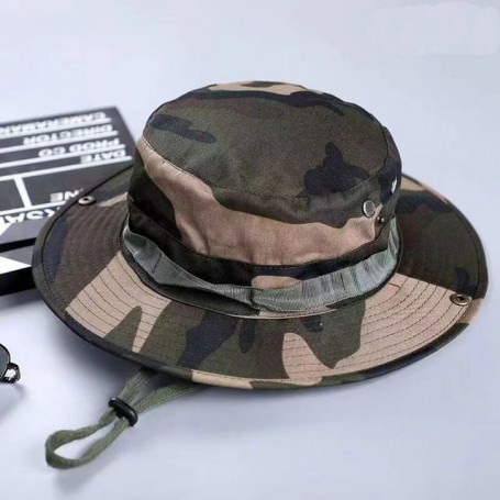 Men's Camouflage round hat tactics field outdoor