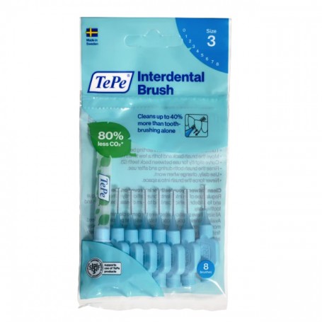 Original szczoteczki międzyzębowe 0.6mm Niebieskie 8szt