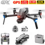 4DRC 2021 M1 Pro 2 Drone 4K HD Mechanical 2-Axis Gimbal Camera 5G WiFi GPS System Supports TF Card Drones Distance 1.6Km