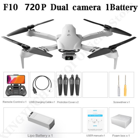 F3 Drone 4k Profesional GPS 5G WIFI 6k HD Camera Drone Rc Distance 2000m F10 Drones HD Dual Camera RC Quadcopter Gift Toy