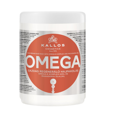 KJMN Omega Rich Repair Hair Mask regenerująca maska z komplekse