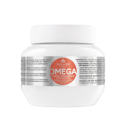 KJMN Omega Rich Repair Hair Mask regenerująca maska z komplekse