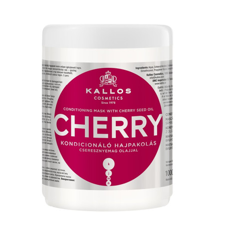 KJMN Cherry Conditioning Mask kondycjonująca maska z olejem z p