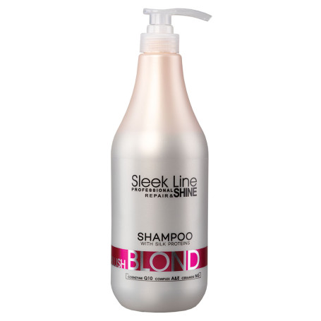Sleek Line Blush Blond Shampoo szampon do włosów blond z jedwa